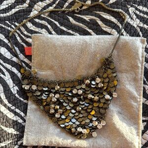 Madewell Gold and Silver Statement Necklace